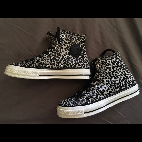 leopard print converse size 6